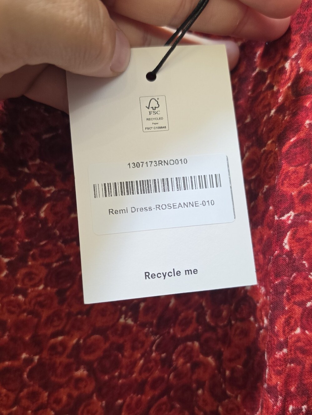 REFORMATION REMI DRESS - ROSEANNE - Picture 4 of 4